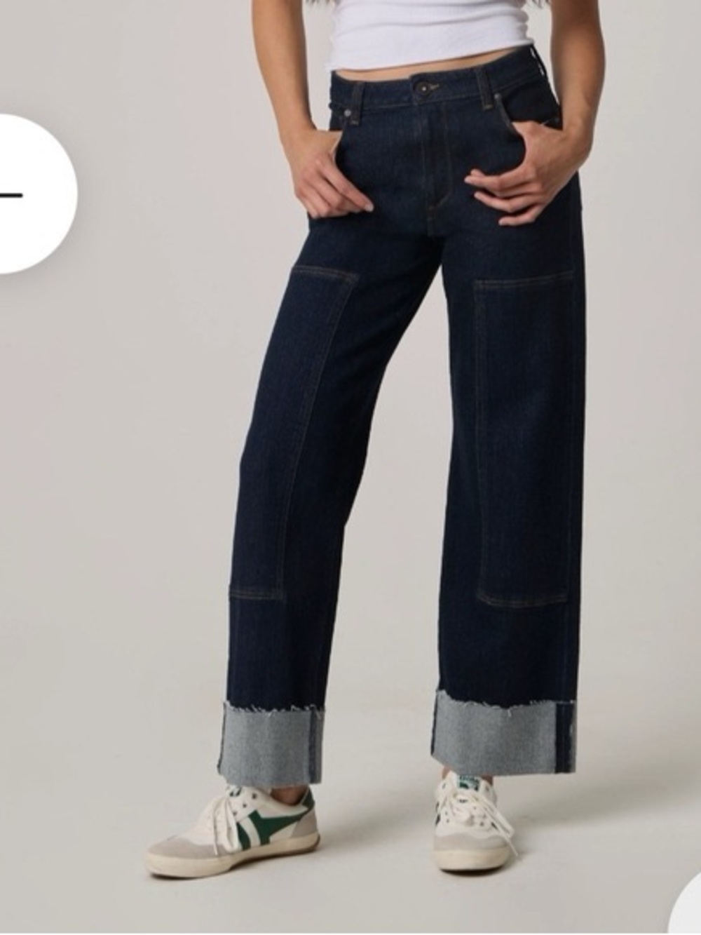 NWT Edyson Francis wide leg jeans - Picture 5 of 6